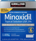 Kirkland Signature Minoxidil 5% Extra Strength Hair Regrowth Treatment – 6 Month Supply